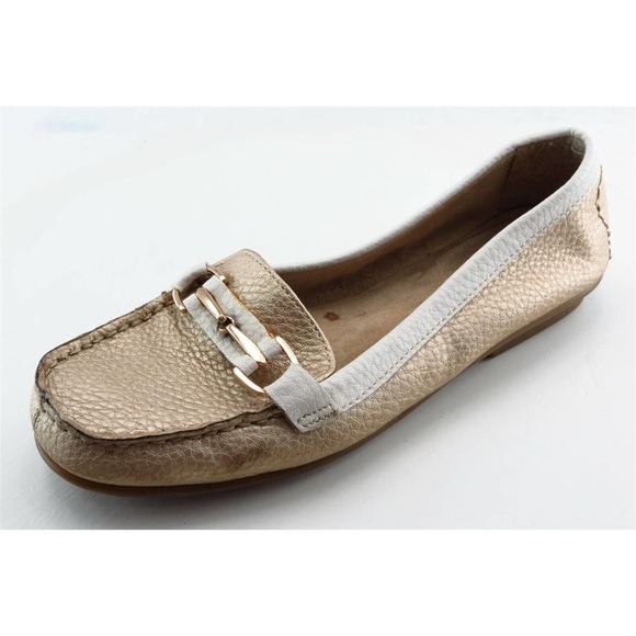 Aerosoles Size 7 M Beige Square Toe Loafer Synthetic‎ Women - Picture 1 of 8